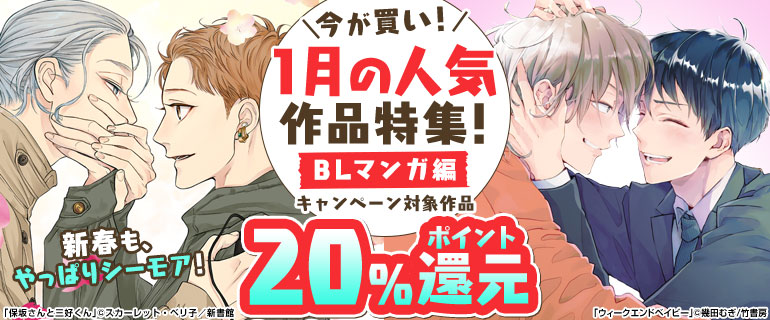 ボーイズラブ｜今が買い！1月の人気作品特集！