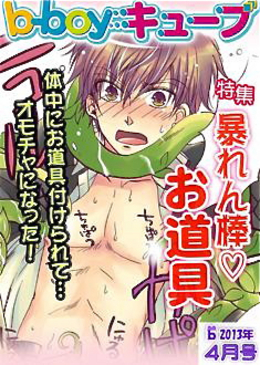b－boyキューブ2013年4月号　特集「暴れん棒お道具」