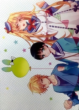 「偽×恋ボーイフレンド lovely」「泣かないでよベイビー」2冊同時購入とらのあな特典リーフレット
